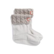 Wholesale - XS KIDS GREIGE CABLE BOOT SOCKS - ACRYLIC SOLID C/P 24, UPC: 5013441877662
